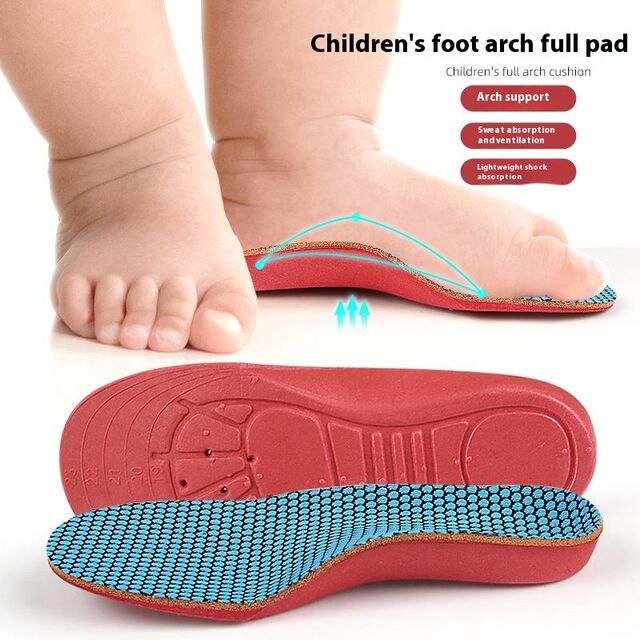 Arch Support Orthotic Insoles For Children Flat Feet Correction