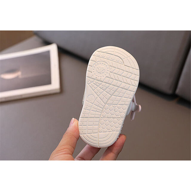 Breathable Soft Bottom Cartoon Newborn Toddler Leather Crib Shoes