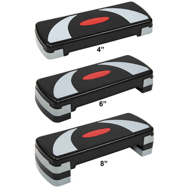 Plataforma Step Aeróbico Ajustable para Fitness en Casa