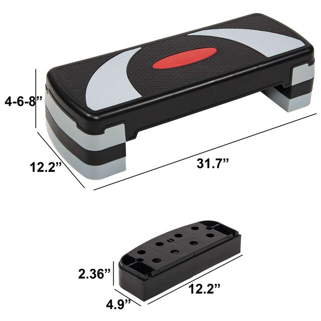 Plataforma Step Aeróbico Ajustable para Fitness en Casa