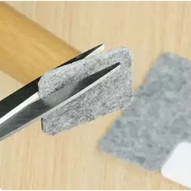 Protector de muebles de madera maciza para evitar colisiones de mesas y sillas - Felpa autoadhesiva silenciosa para suelos