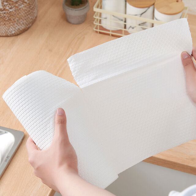 2026 Venda Quente Pano de Limpeza de Cozinha Descartável Premium Resistente a Óleo Seco Úmido