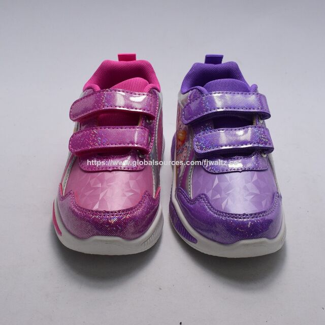 Kids Shoes for Girls ,Non Slip Memory Foam Girls Shoes,Lightweight Fashion Sneakers Trendy,LED shoes