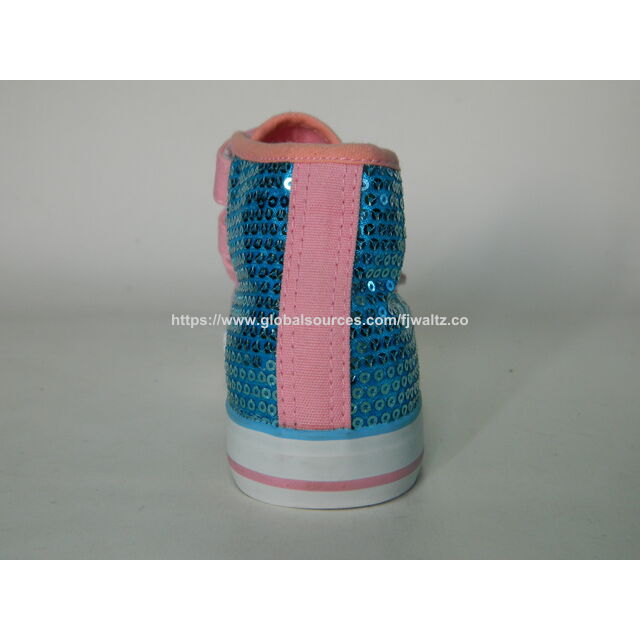 Children injection shoes,kids school shoes, mid-top canvas shoe