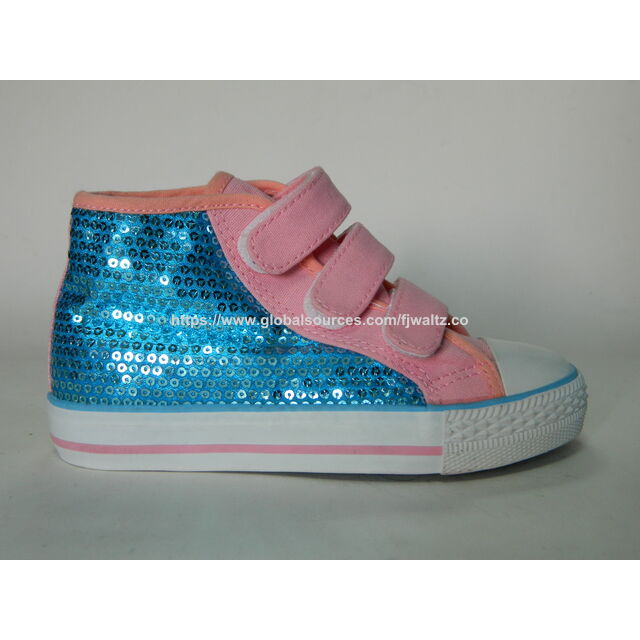 Children injection shoes,kids school shoes, mid-top canvas shoe