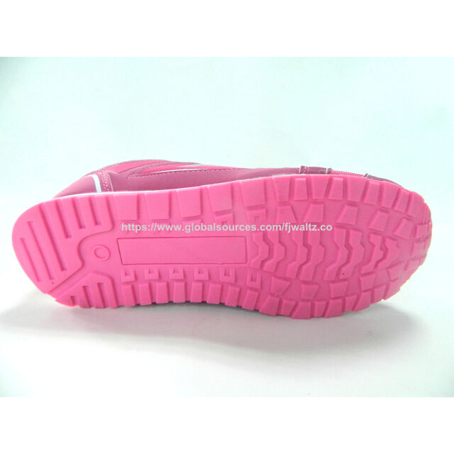 New style Children's High breathable mesh & suede PU upper Injection school shoes, good for jogging.