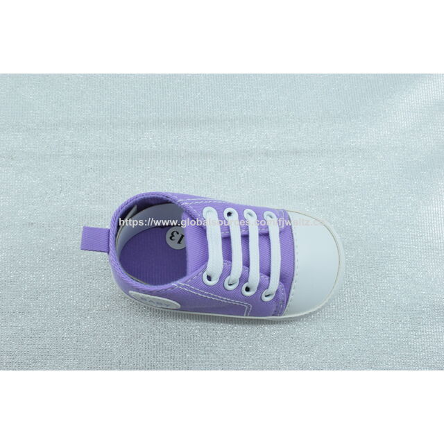 Baby Anti-Slip Shoes Boy Girl Sneaker Soft Sole Newborn Infant First Walker Toddler Casual Canvas Crib Shoes