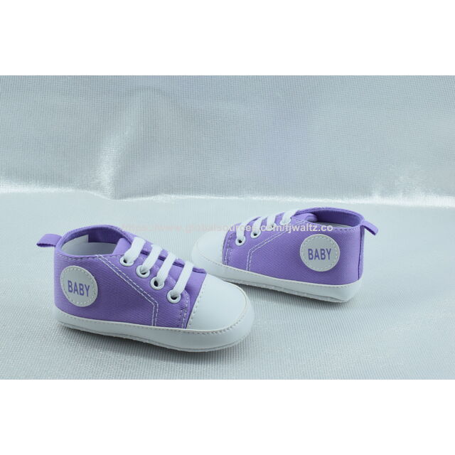 Baby Anti-Slip Shoes Boy Girl Sneaker Soft Sole Newborn Infant First Walker Toddler Casual Canvas Crib Shoes