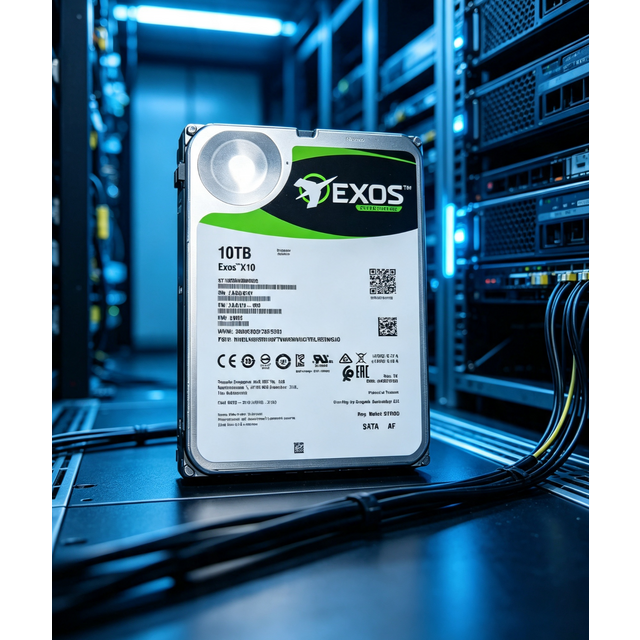 Seagate Barracuda 24TB Internal Hard Drive, 7200 U/Min, 512MB Cache, SATA 6Gb/s, 3.5" (ST24000DM001)