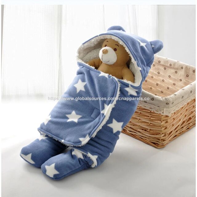 Infant sleeping bag for little baby in Autumn & winter Protect the stomach