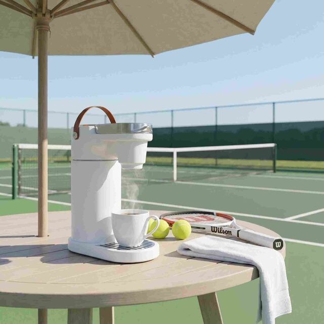 COKAFEGO CF01 All In One Outdoor Coffee Station Wireless Rechargeable Coffee Brewer with Insulated Water Reservoir
