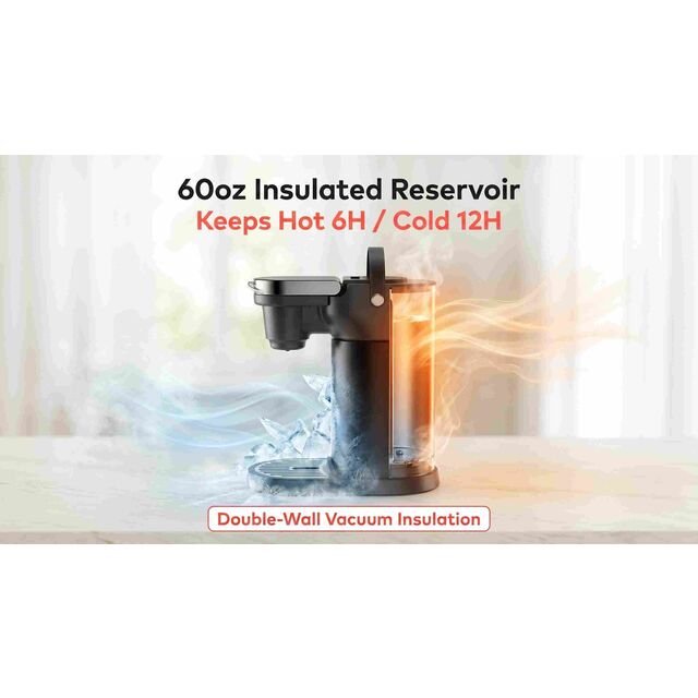 COKAFEGO CF01 Hot and Cold Brew Coffee Maker Wireless Outdoor Brewer Smart Extraction System with Insulated Tank