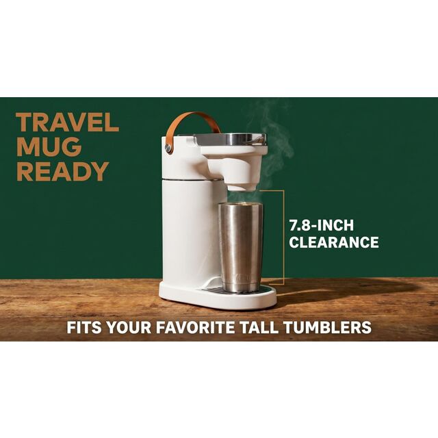 COKAFEGO CF01 Hot and Cold Brew Coffee Maker Wireless Outdoor Brewer Smart Extraction System with Insulated Tank
