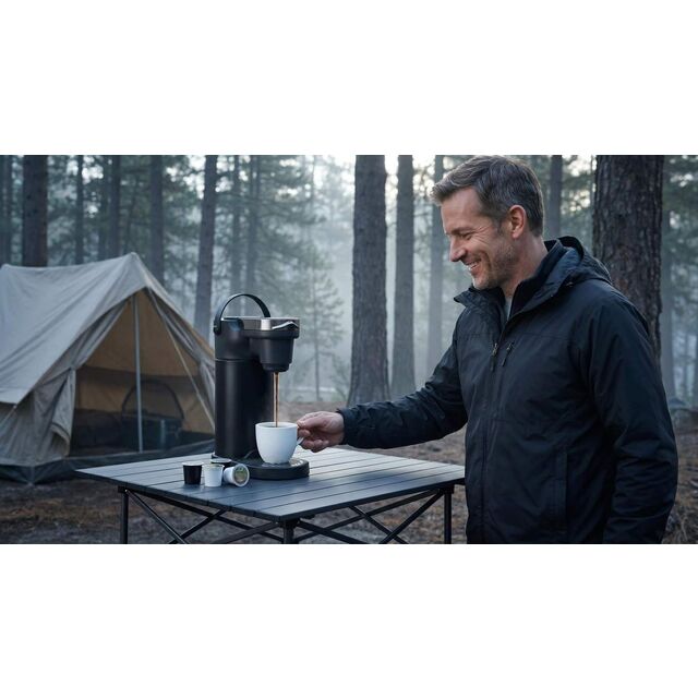 Wholesale OEM ODM COKAFEGO CF01 Portable Wireless Outdoor Coffee Station for Camping RV Outdoor Travel