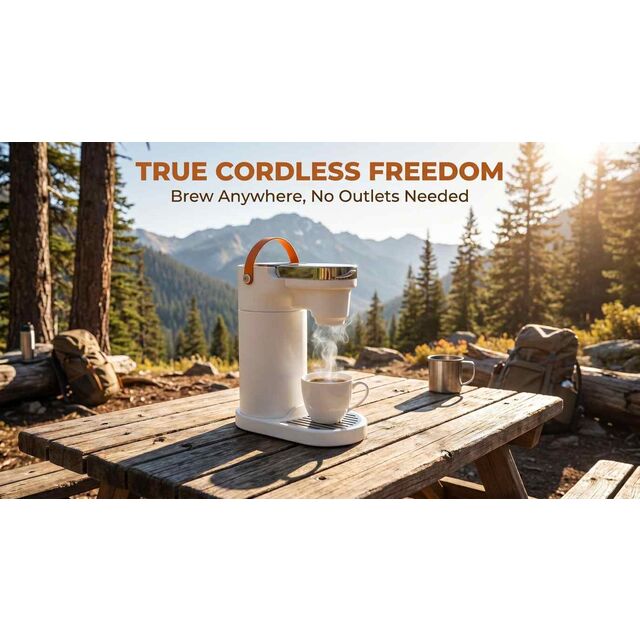 Wholesale OEM ODM COKAFEGO CF01 Portable Wireless Outdoor Coffee Station for Camping RV Outdoor Travel