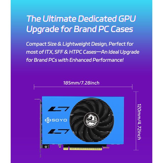 Gaming Graphics Card RX 580 8GB 2048SP GDDR5 256bit, 6xHDMI 2.0b PCIe3.0, Single Fan Desktop Video Card, Wholesale