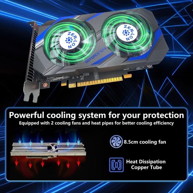 GTX 1050 Ti Gaming Graphics Card 4GB GDDR5 128Bit PCIe3.0 DP HDMI DVI for PC Gaming Office