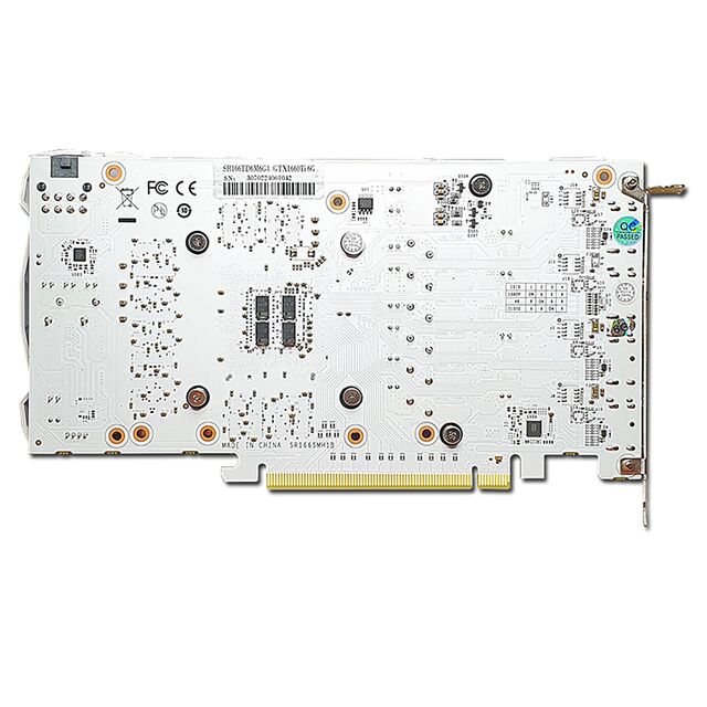 GTX1660 Super Graphics Card 6GB GDDR6 192-bit Dual Fans, Desktop Gaming GPU for PC Assembly Wholesale