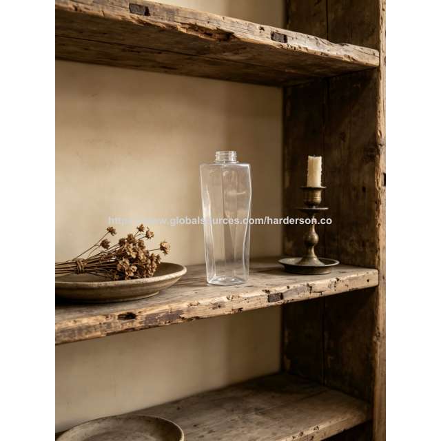 Wholesales Harderson 500ML Empty Transparent Plastic Bottle for personal care products