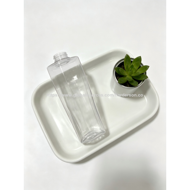 Wholesales Harderson 500ML Empty Transparent Plastic Bottle for personal care products