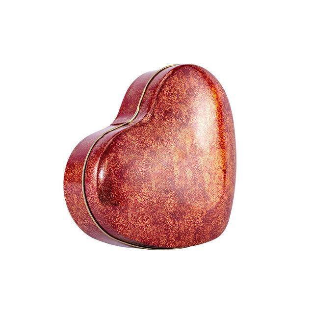 Food Grade Heart Shape Metal Tin Box Packaging Box for Chocolate Candy Cookies Gift