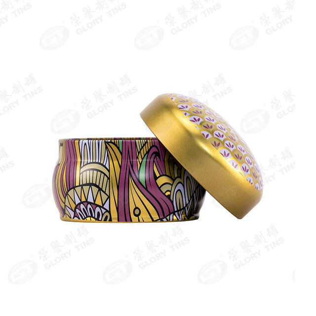 Food Grade Standard Potbelly Shape Metal Tin Box Packaging Box