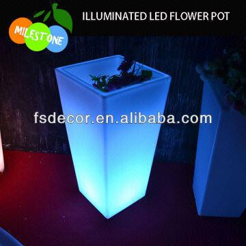 Large Led Flower Pot Outdoor Garden Lights Global Sources China Large Led Flower Pot Outdoor Garden Lights