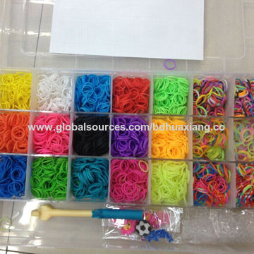 China Rainbow Loom Rubber Band From Baoding Manufacturer Baoding