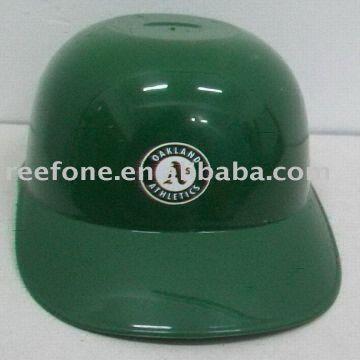 small plastic baseball hats