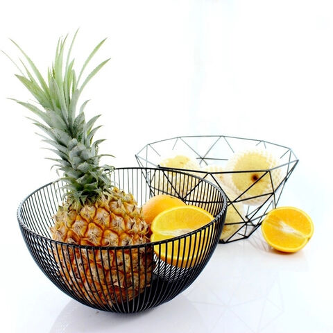 China Metal Fruit Basket Countertop Holder Stand For Kitchen Morden Fruit Bowl Baskets On Global Sources Fruit Basket Storage Basket Metal Storage Basket