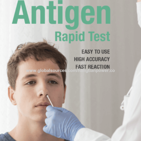 China Antigen Rapid Test 1 5PCS Home Nose Tests Kit FDA CE1434 Non ...