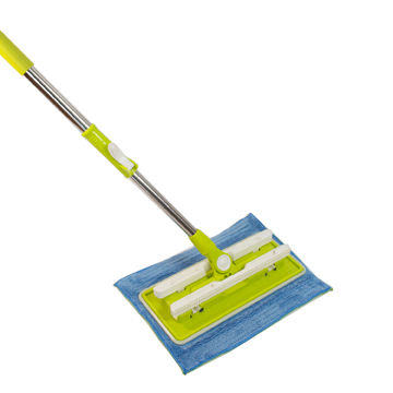 China Washable Wet And Dry Floor Cleaning Microfiber Dust Mop On