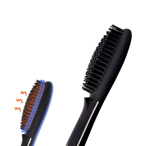 China Professional Hot Comb Electric Private Label Brush Hair Hot Comb Electric Private Label China