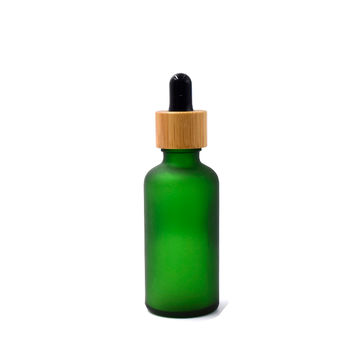 Download China Bath Oil Usage Round Matte Green Glass Bottles With Bamboo Dropper Top 100ml Empty Cosmetic Bottle On Global Sources Essential Oil Dropper Bottle Bamboo Cap Glass Bottles Eco Friendly Cosmetic Packaging