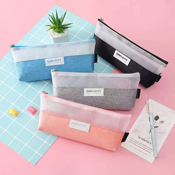 custom canvas pencil case