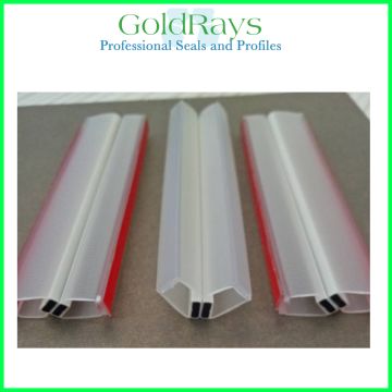 Shower Sliding Door Magnetic Weather Frosted Pvc Edging Seal Strip