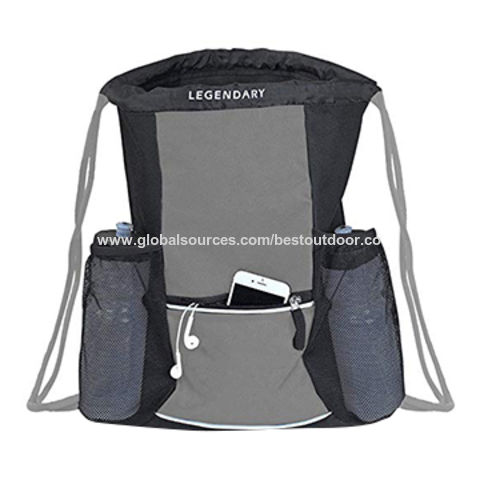 large drawstring gym bag