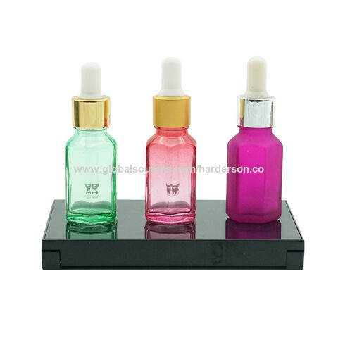 China 15ml Green Pink Rose Red Little Glass Square Dropper Oil Bottles With Gold Silver Dropper On Global Sources Little Glass Bottles With Dropper Square Dropper Bottle 15ml Oil Bottle