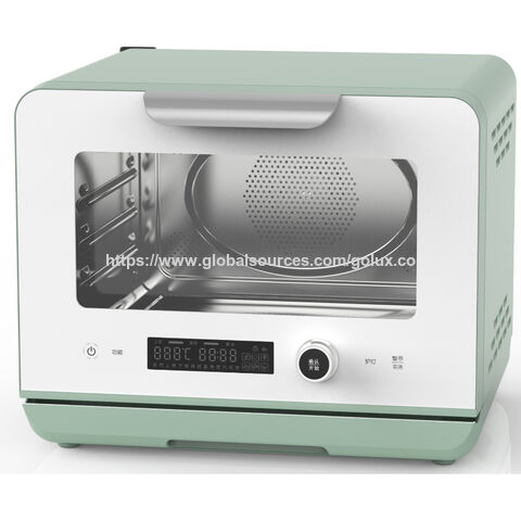 China 20 deshidratador y vapor de la comida de la sartén del aire del horno  de Combi del vapor de la convección de la encimera del litro 4 in-1 Uno  mismo-limpios encendido