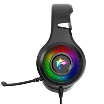 gaming headset with adjustable mic