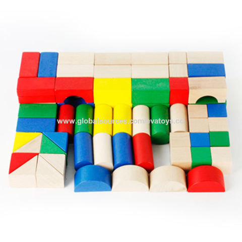 wooden connecting blocks