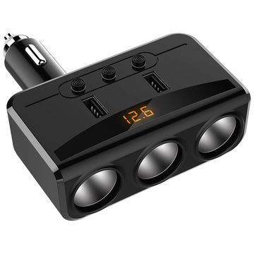 multi socket car charger