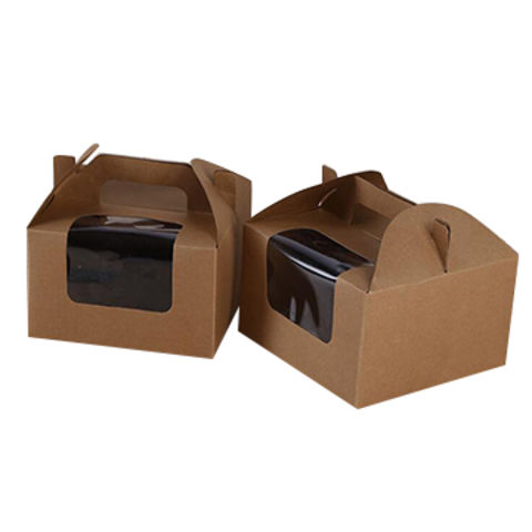 Download China Cake Box Kraft Paper Bakery Box With Handle And Clear Window On Global Sources Paper Box Gift Box Cake Box