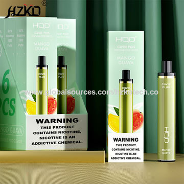 Mesh Coil HQD Cuvie Plus Disposable Vape (Mango Ice Australia 1200 Puffs