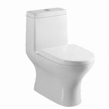 One Piece Toilet With Siphonic Wash Down Spray And S And P Trap Measures 690 X 440 X 640mm Global Sources