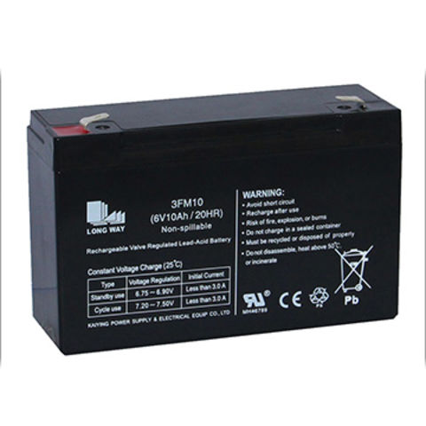 China 6V/10Ah small size battery for electric balance use on Global Sources