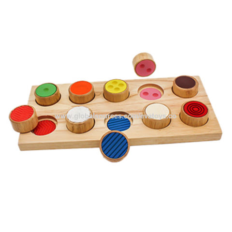 wooden sensory toys