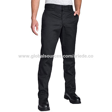 low rise work trousers