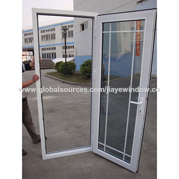 China Security French Casement Grill Design Cheap Upvc W From