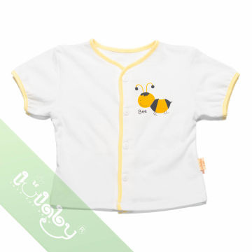 baby yellow button down shirt